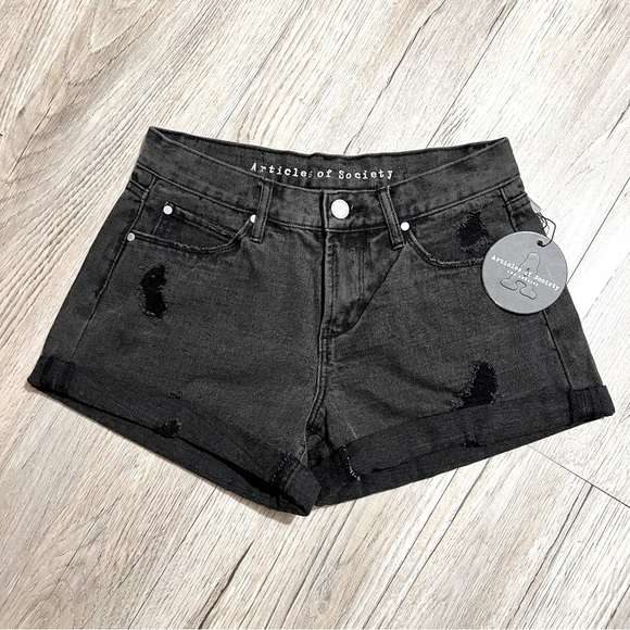 NWT Articles of Society Denim Short​ - Picture 1 of 6